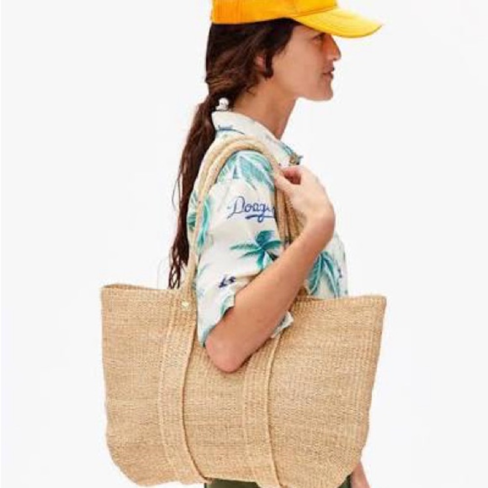 Clare V Tropezienne Tote - Woven Natural - Picture 2 of 5